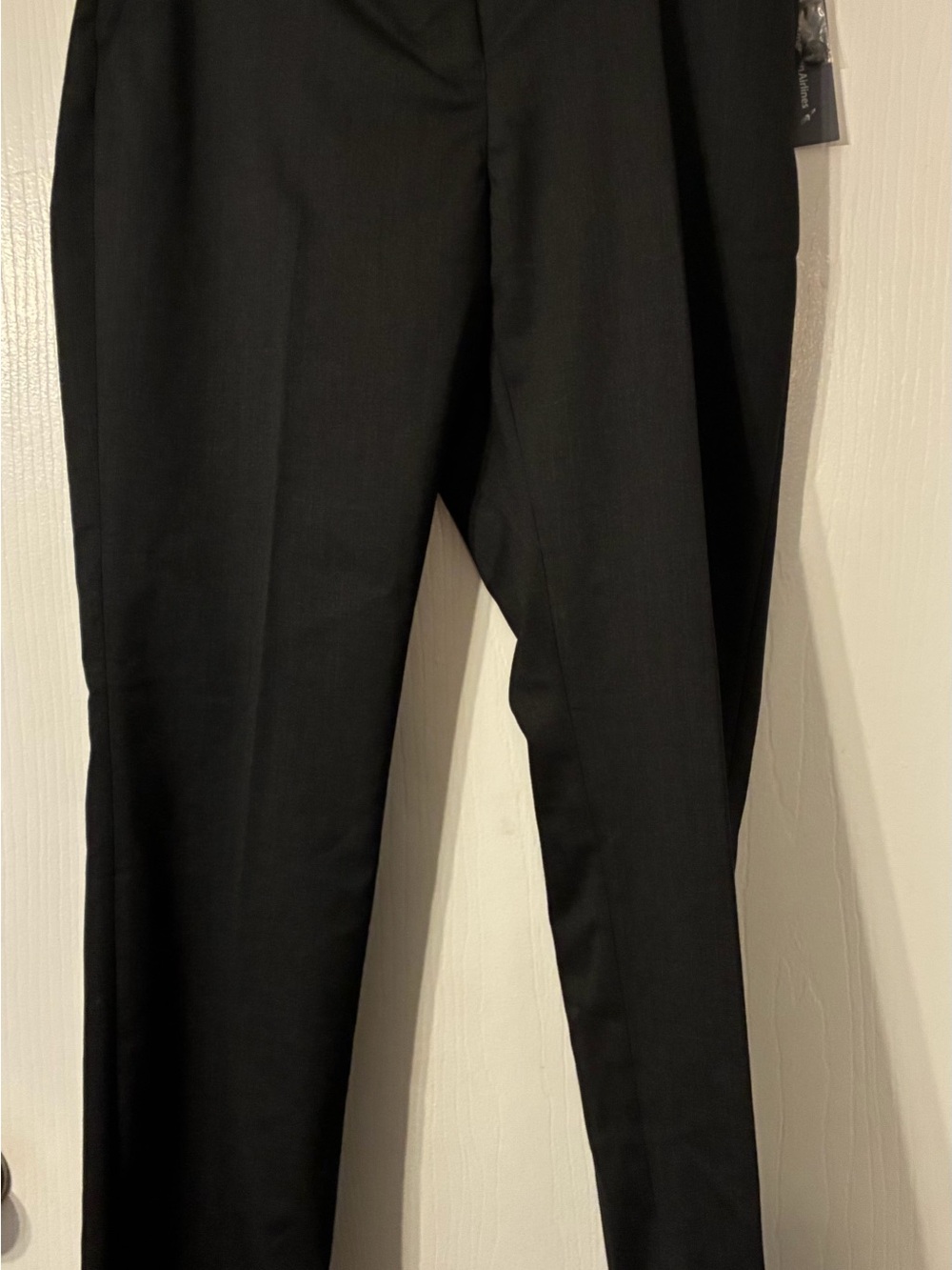 American Airlines Charcoal Gray Womens Uniform Slacks Size Slim 10